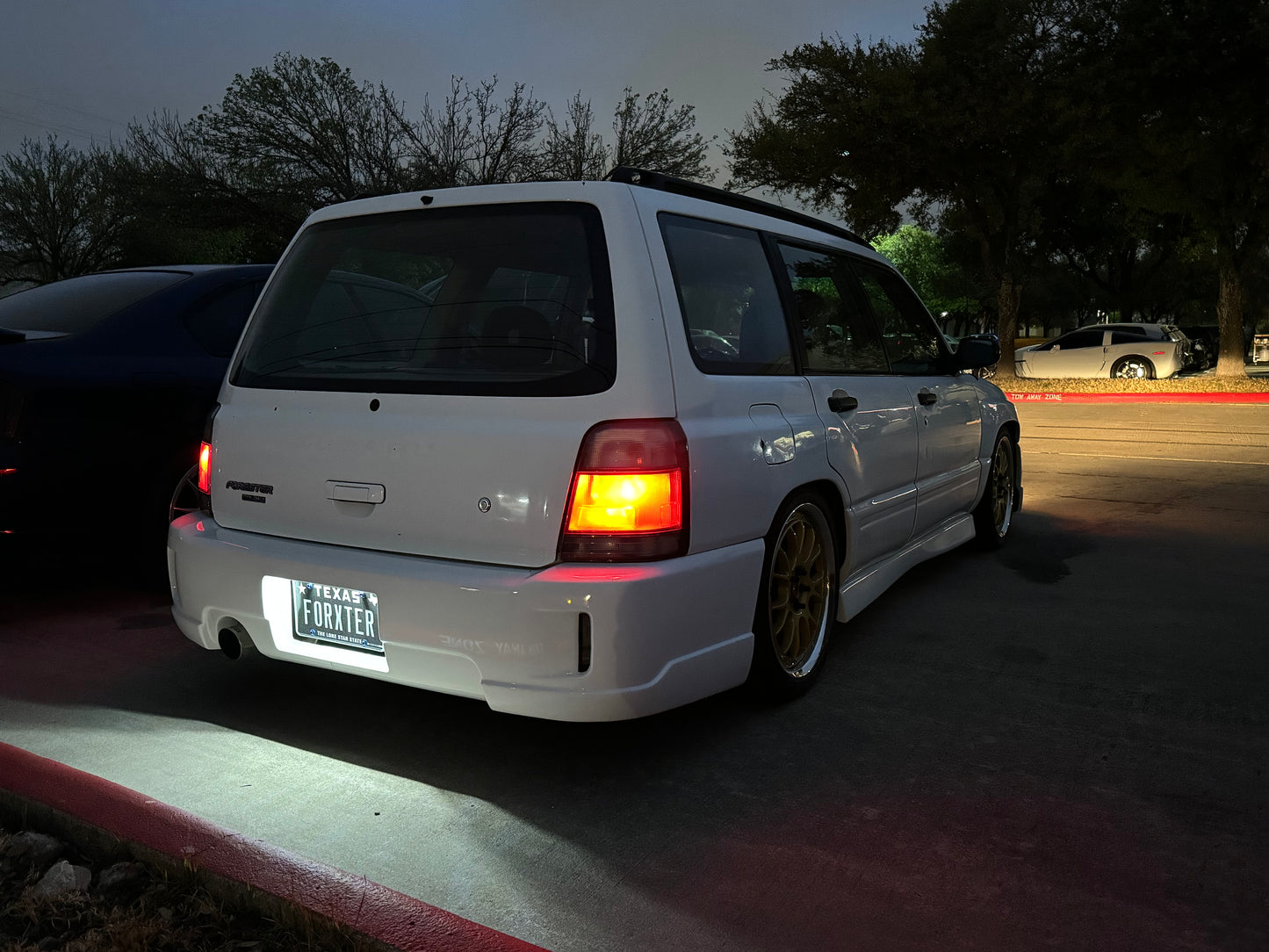 SF Forester License Plate Mount (JDM Bumper)