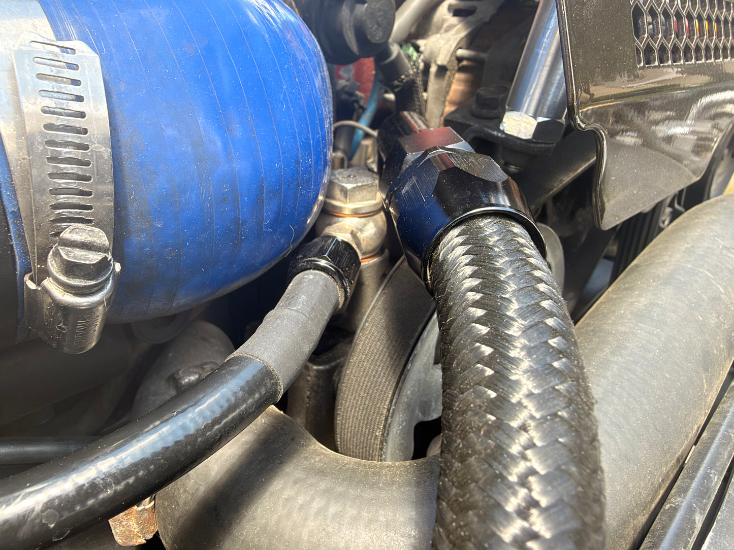 Dad Boi Designs -10AN Pump Fitting 04-14 WRX/04-21 STI
