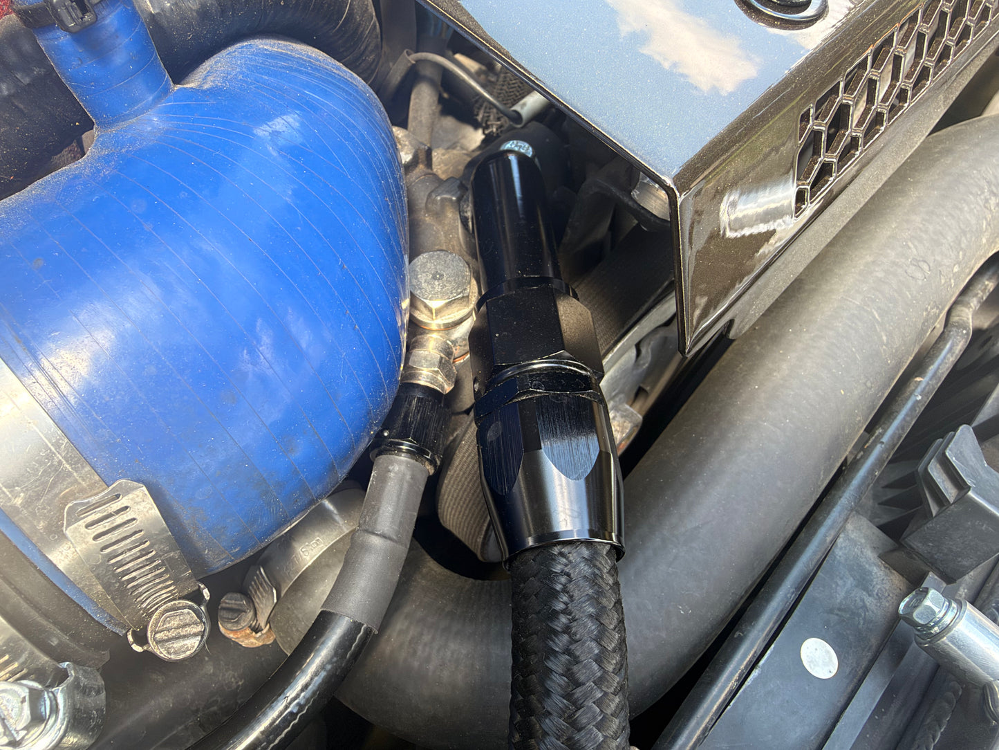 Dad Boi Designs -10AN Pump Fitting 04-14 WRX/04-21 STI